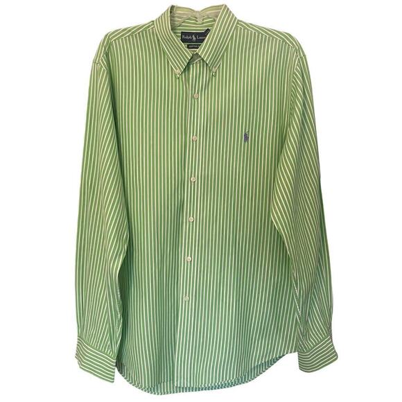 Ralph Lauren Men's Button Down Classic Fit Shirt Size 17/XL - Picture 1 of 7